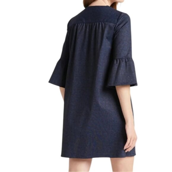 JUDE CONNALLY kerry mini dress in Jude Denim Navy (S) - Picture 3 of 13
